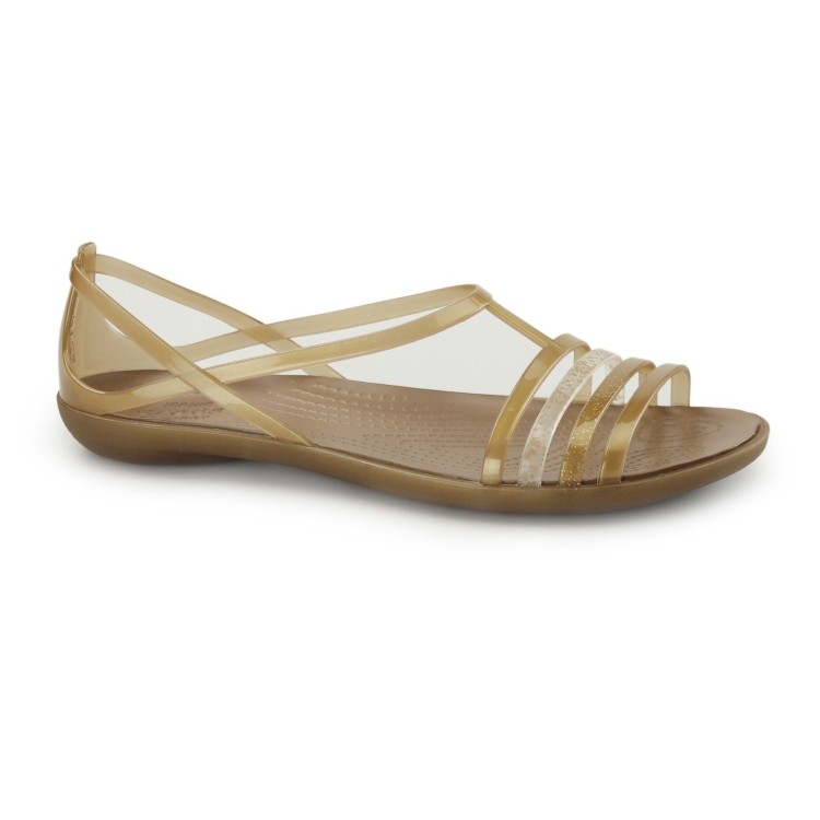 sandały Crocs Isabella Sandal W Bronze 202465-854