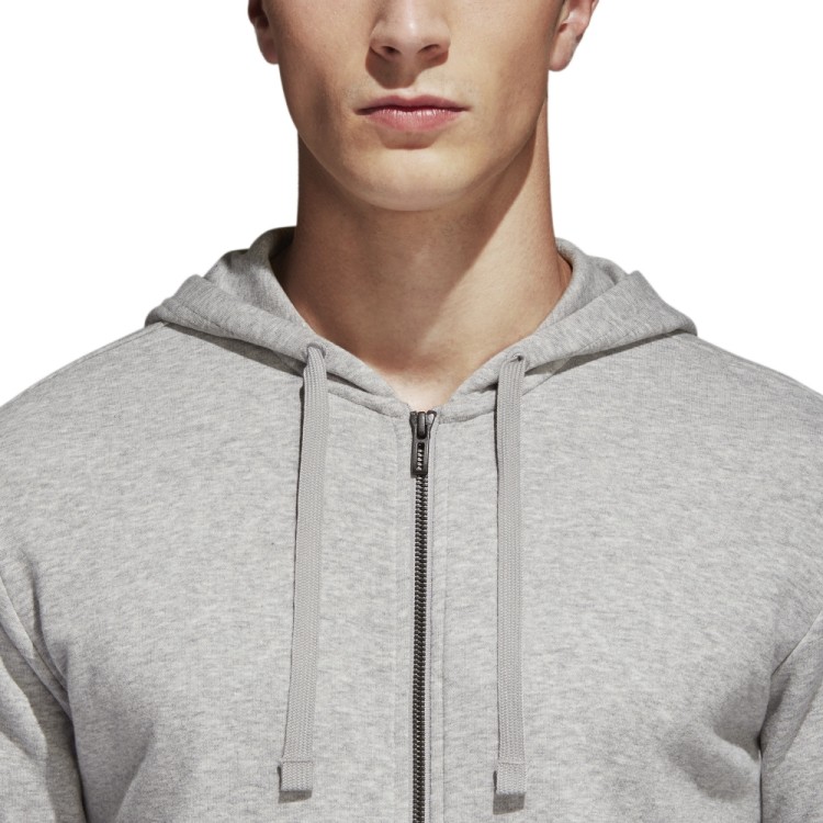 bluza adidas Essentials Base Full Zip Hood Fleece BK3716