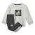 komplet dziecięcy adidas 3-Stripes Fleece Jogger GM8975  
