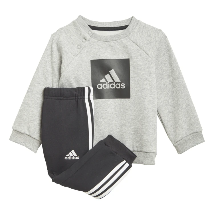 komplet dziecięcy adidas 3-Stripes Fleece Jogger GM8975  