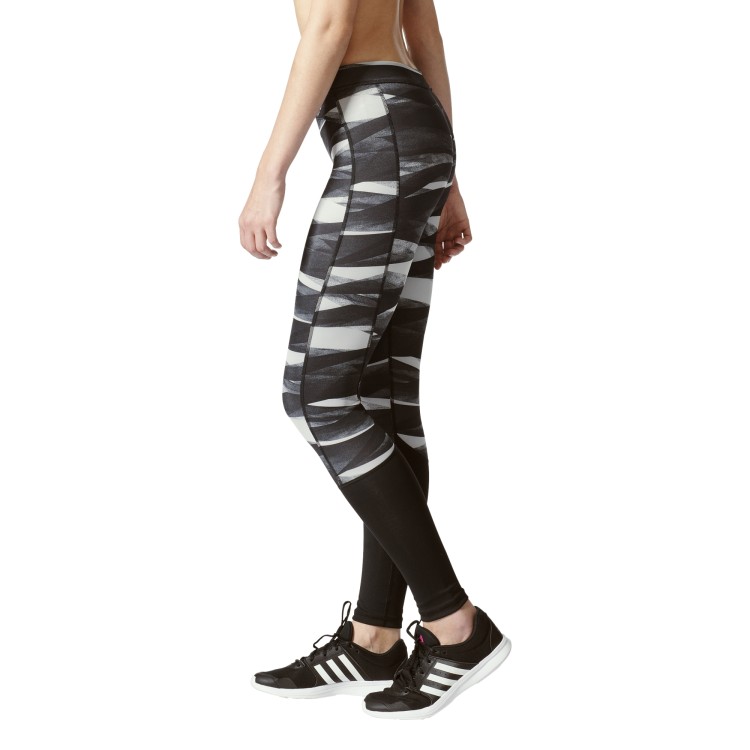 legginsy adidas Techfit Long Print Tights BQ7128