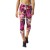 legginsy 3/4 adidas Ultimate Fit Flower AJ5031