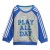 komplet dziecięcy adidas I Graphic Crew Jogger Terry DJ1573