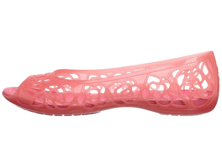 sandały Crocs Isabella Jelly Flat Sandal 203285-689