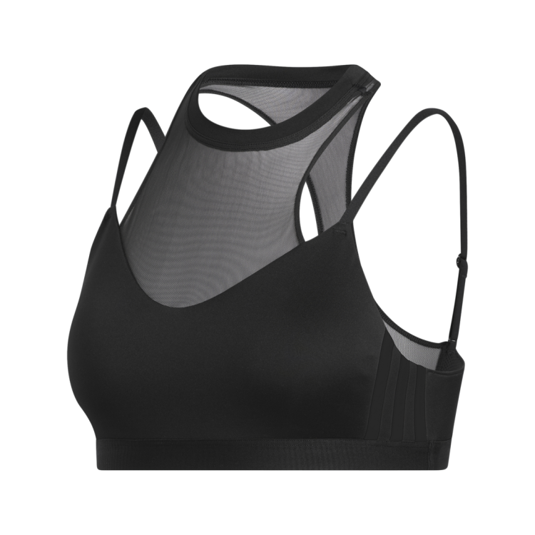 Stanik adidas All Me 3-Stripes Mesh Bra FT3153