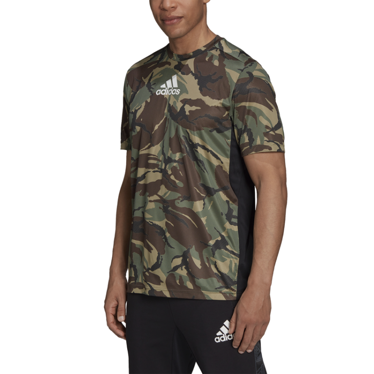 koszulka adidas AEROREADY Designed to Move Sport Camo Logo Tee H28794