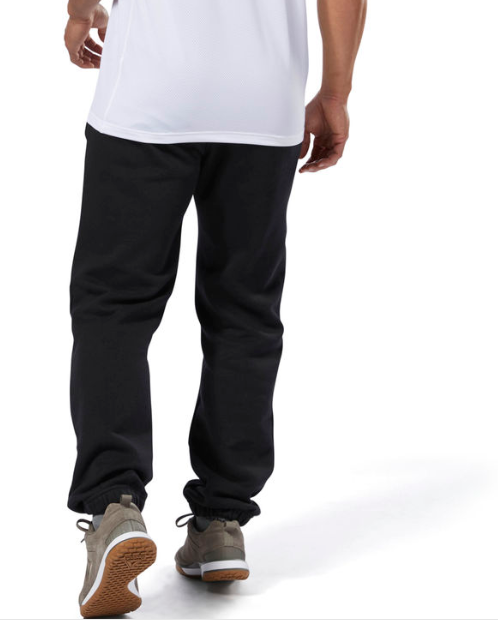  spodnie Reebok Training Essentials Fleece Open Hem D94220