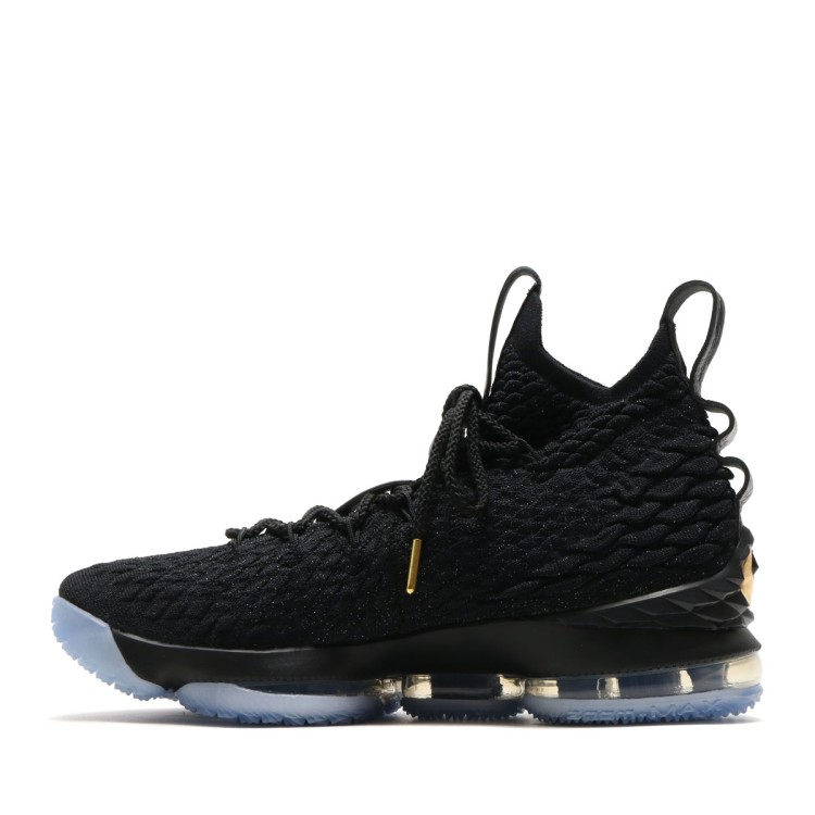 Nike LeBron XV Black Gold 897648 006