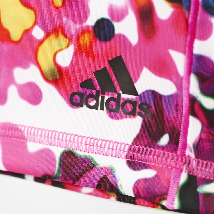 legginsy 3/4 adidas Ultimate Fit Flower AJ5031