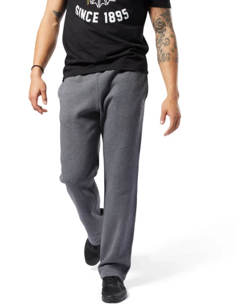 Bspodnie Reebok Training Essentials Fleece Open Hem D94211