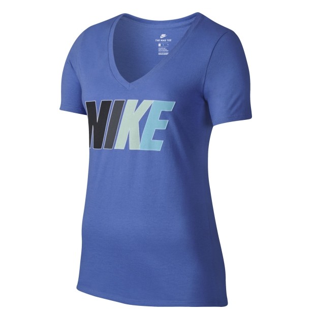 koszulka Nike Tee-Flavor Burts Women "Blue" 834775 478 