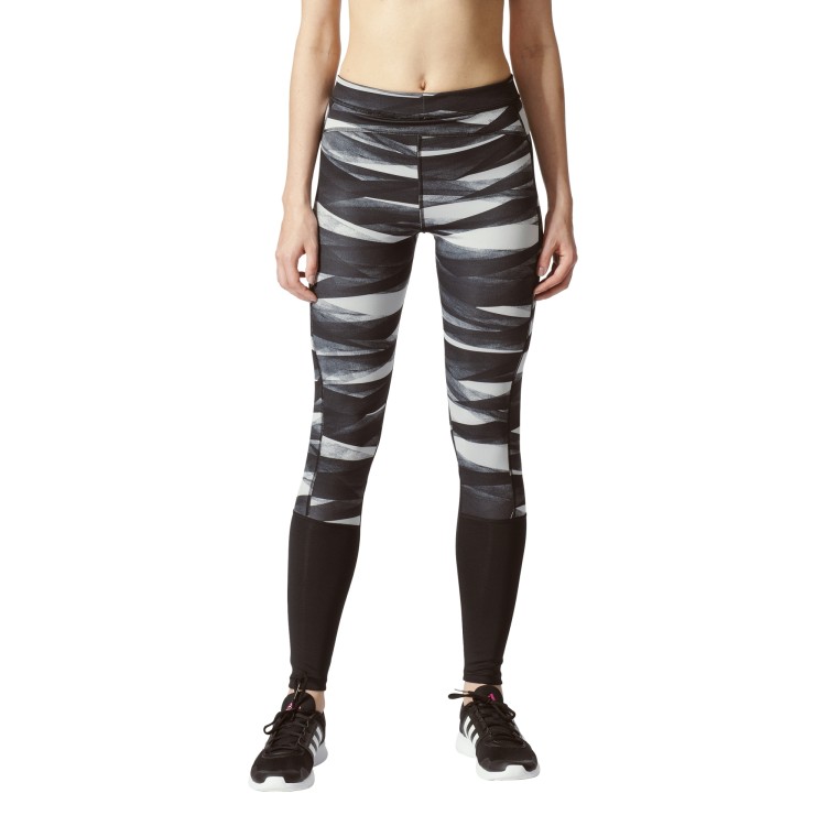 legginsy adidas Techfit Long Print Tights BQ7128