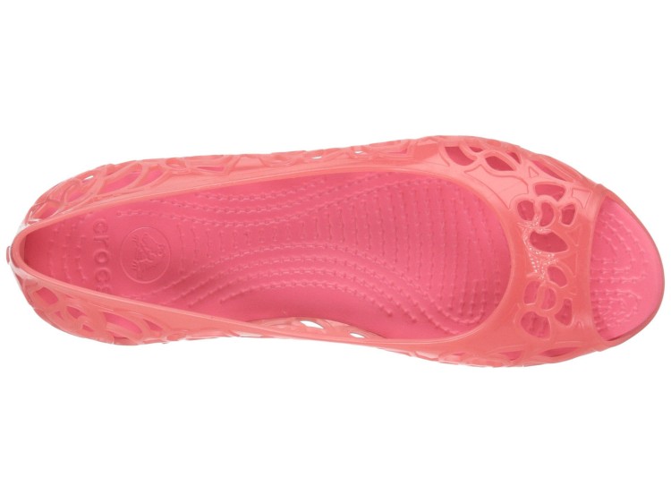 sandały Crocs Isabella Jelly Flat Sandal 203285-689