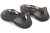 sandały Crocs Isabella Huarache Flat W Black 202463-001