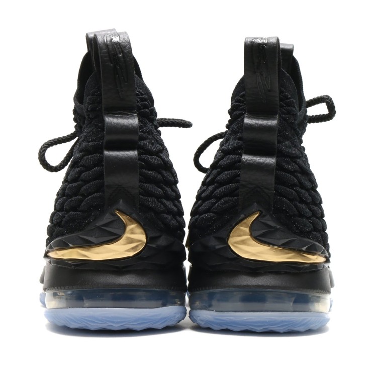 Nike LeBron XV Black Gold 897648 006