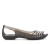 sandały Crocs Isabella Huarache Flat W Black 202463-001