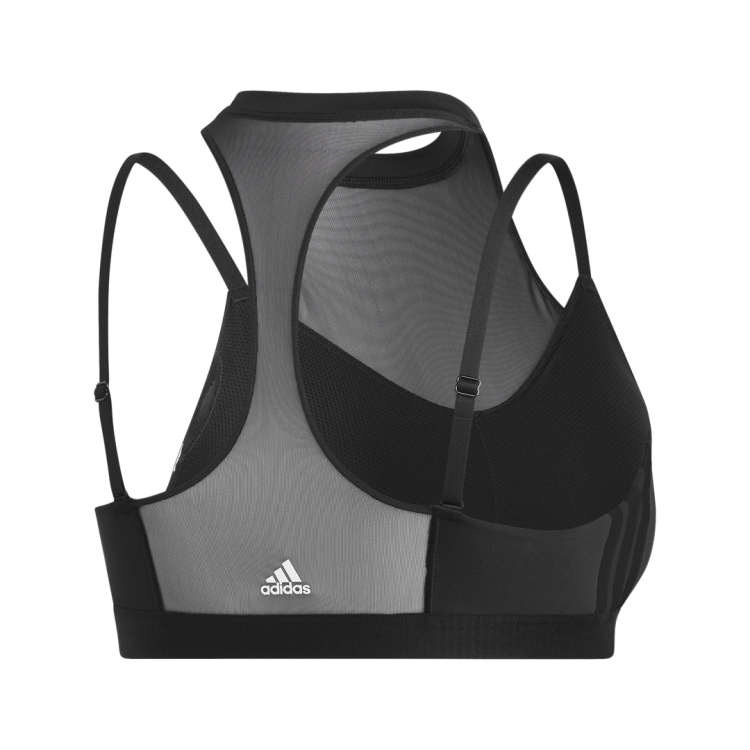 Stanik adidas All Me 3-Stripes Mesh Bra FT3153