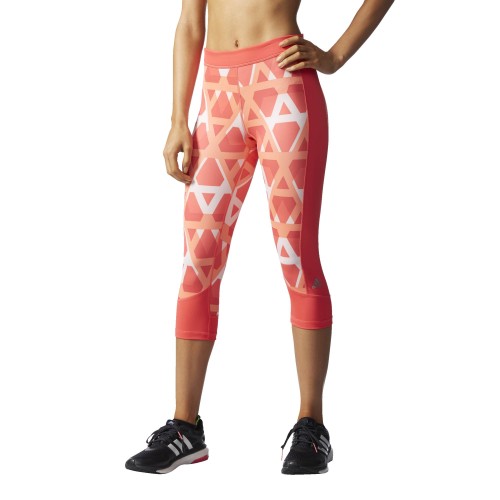 legginsy adidas Techfit Capri Print 3/4 Aj2271
