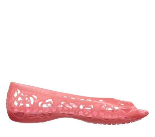  sandały Crocs Isabella Jelly Flat Sandal 203285-689
