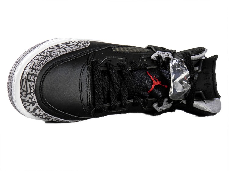 buty Jordan Spizike (BG) Black Cement 317321 034