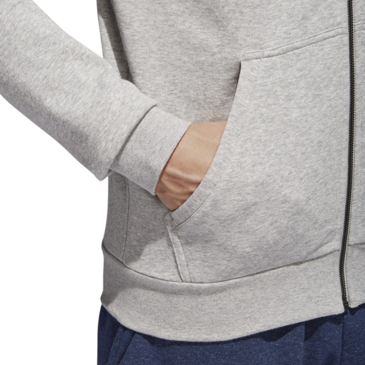 bluza adidas Essentials Base Full Zip Hood Fleece BK3716