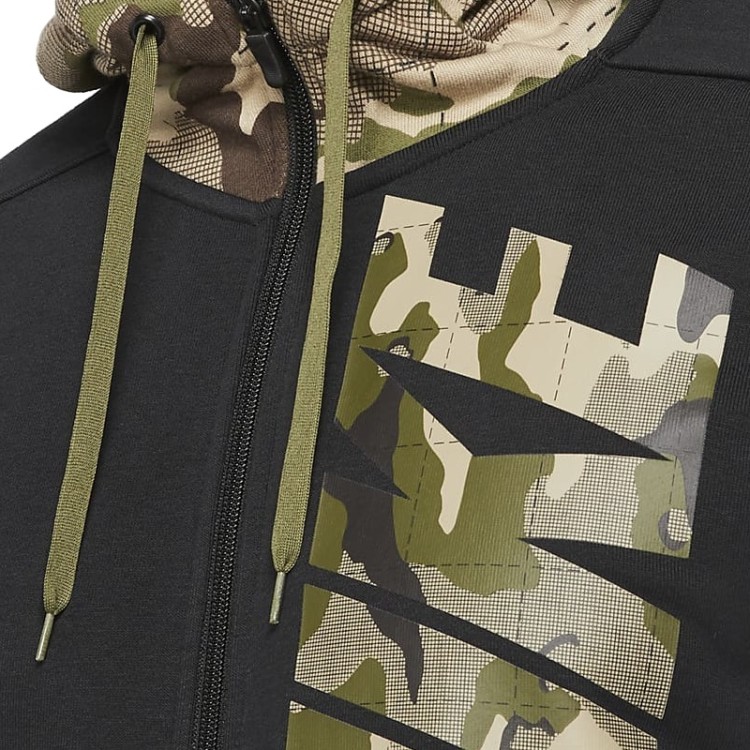 bluza Nike Dri-FIT Full-Zip Camo DD1733 010