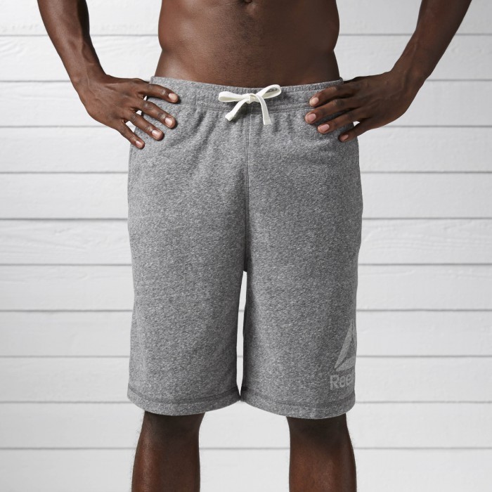 spodenki Reebok El Prime Group Snow Melange Short BK5049