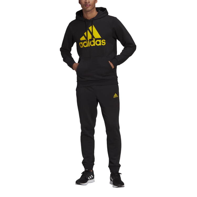 dres adidas AEROREADY Essentials Kangaroo Pocket Big Logo Track Suit GK9652