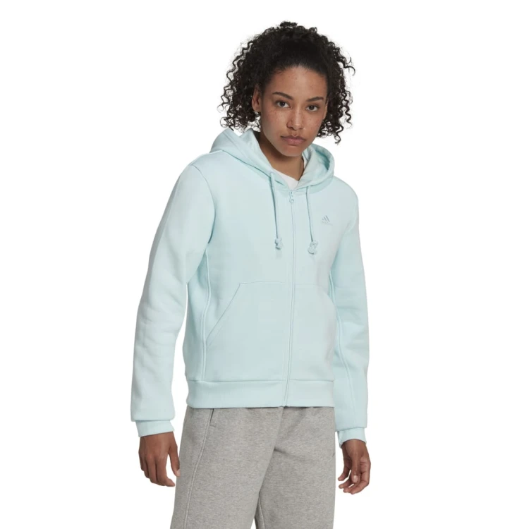 bluza adidas Fleece Full-Zip Hoodie HK0412