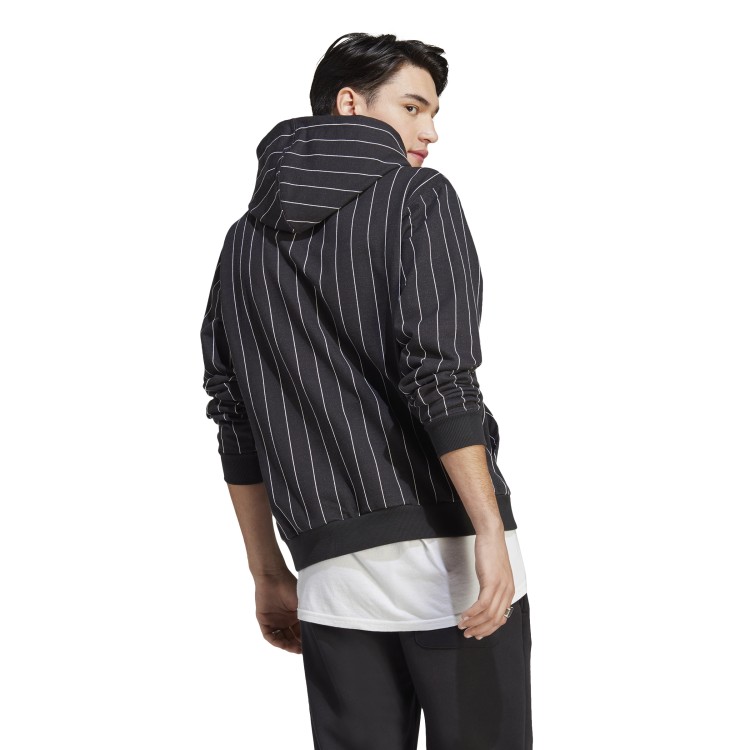 Bluza adidas Pinstripe Fleece Hoodie IB8381