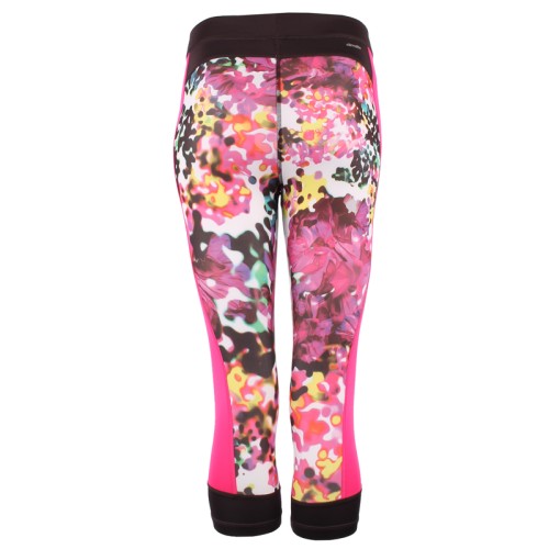 spodnie treningowe adidas Techfit Capri Floral 3/4 W AJ0534